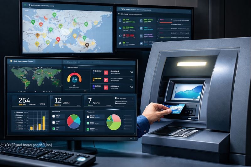 ATM operations monitoring dashboards
